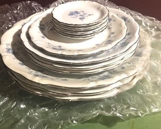 Item #508:  Johann Haviland Bavaria China (blue garland).  Great for accept pieces or replacement. $55