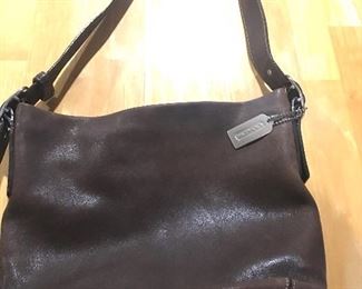 Item #540:  Authentic Coach pocketbook (Brown) $50