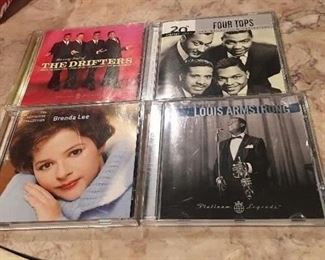 Item #549:  Set of 4 Motown CDs: $8