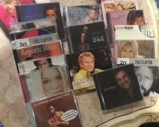Item #550:  Lot of 24 assorted CDs (70's, 80's & 90's) $30
