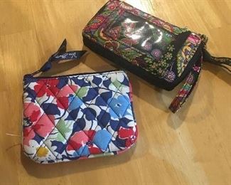 Item #77:  Two Vera Bradley wallets: $10