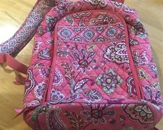 Item #78:  Pink Vera Bradley backpack: $20