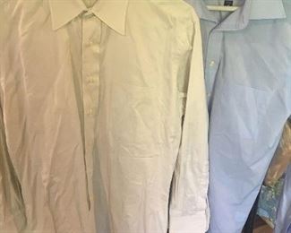 Item #120:  Men's two dress shirts (size 15-34/35): $8
