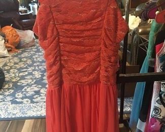 Item 131:  Girld lace special occasion dress. Size 12. $10