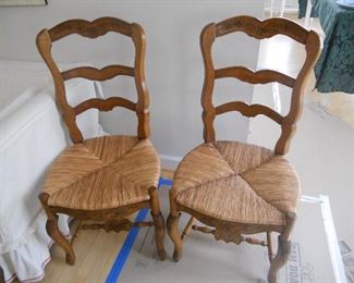 2 COUNTRY FRENCH CHAIRS