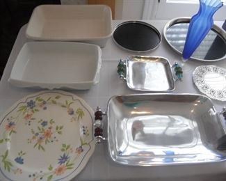 ARTHUR COURT , DANSK AND WILTON SERVING PIECES