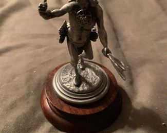 Small pewter figure. $45.