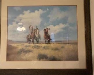 Native American print. $35.