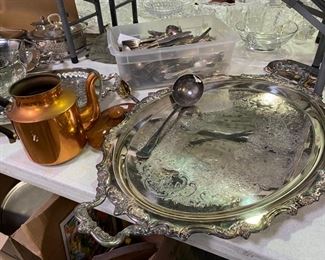 Silver tableware call for prices