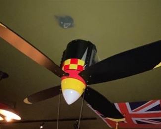 Airplane  prop ceiling fan 175.00 