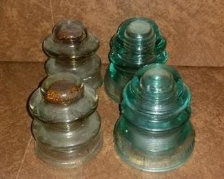#355 powerline insulators $5
