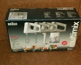 #338 Braun multimix set $10