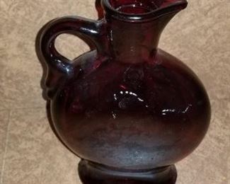 #320 9 tall 6 wide glass pitcher $5