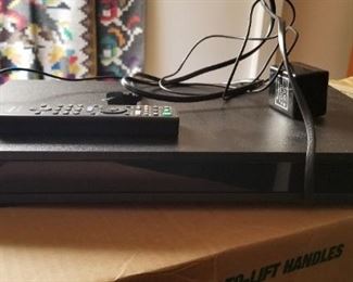 #238 sony 4k blue ray player with remote $7