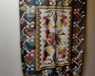 #275 wall hanger mexican style unknown size (last min addition sorry at least 6 feet tall $25