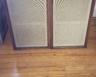 # 233 HH Scott speakers pair 24 tall by 14.5 wide by 11.5 deep $50