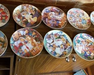 #235 franklin mint teddy bear plate lot $10