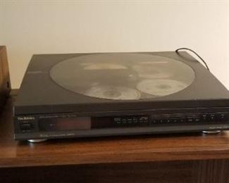 #219 technics 5 disc changer 17x 14 $20