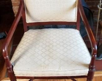 #210 century chair company hickory chair 36 tall x 24 x24 $25