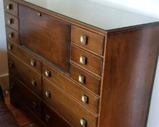 #191 Crawford furniture chest of drawers 56 wide 46 tall x 19 deep $40