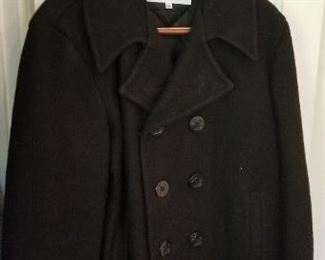 #188 wool peacoat size 42 $15