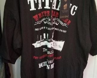 #183 Titanic XXL tshirt $5