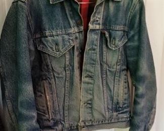 #174 Levi jean jacket size Small $15