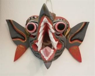 #171-B 7x 5 wood mask $10