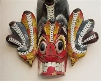 #171-A 7 x6 wood mask $10