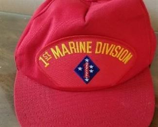 #148 hat $5 or free to a marine with purchase