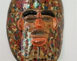 #144 porcelain mask concepcion 8.5 x 7.5 $5