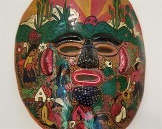 # 143 porcelain mask concepcion 8.5 x 7.5 $5