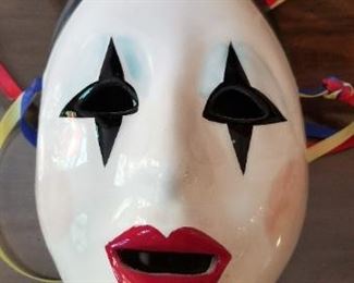 ##141 poecelain mask C. cohen 8x5 $7