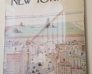 #135 New Yorker poster 1976 40x 28 $100