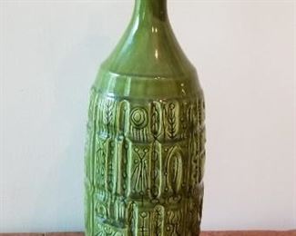 #103 porcelain vase 16 inches tall $5