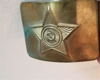 #69 Vintage Communist Russian belt 38 inches $25