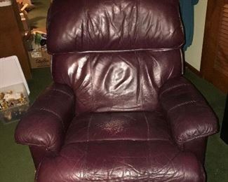 Lazy Boy leather recliner