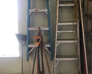 Ladders, hand tools