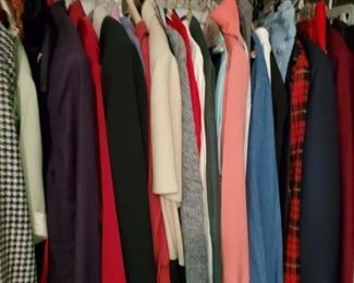 Lots of womens clothes shoes