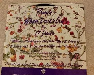 Prince - When Dove Cry    45 record  $10.00