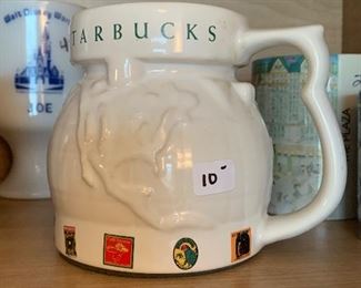 Starbucks traveling globe mug $10.00  