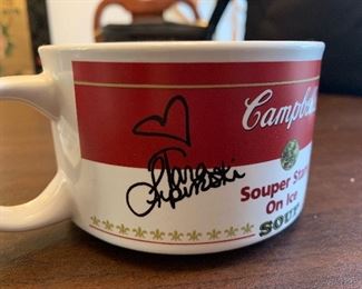 Souper Stars On Ice mug signed by:  Tara Lipinski, Nicole Bobek & Michelle Kwan  $32.00
