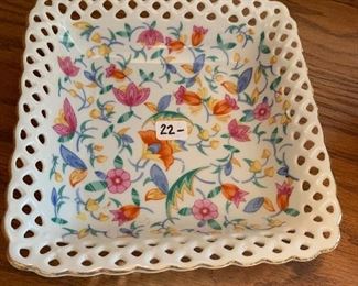 Floral dish tray $22.00
