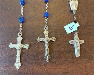 Collection of Rosaries  $6. to $14.