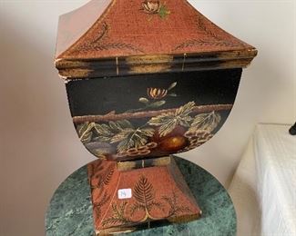 Wood, Pagoda shaped box
