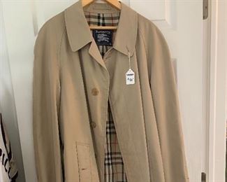 Burberrys men's coat  $120.