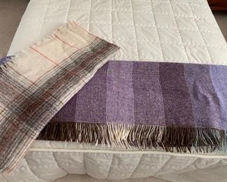 Purple wool blanket-SOLD
