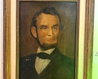 Abraham Lincoln 14" X 11"  "The Lincoln Watch"