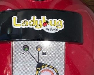 Ladybug by Vaporjet  Tekno Steam Vapor Cleaner steamer kit w/accessories and bag