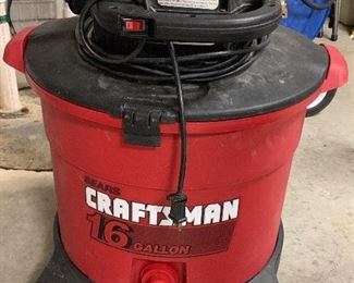 Craftsman Shop Vac 16 Gallon